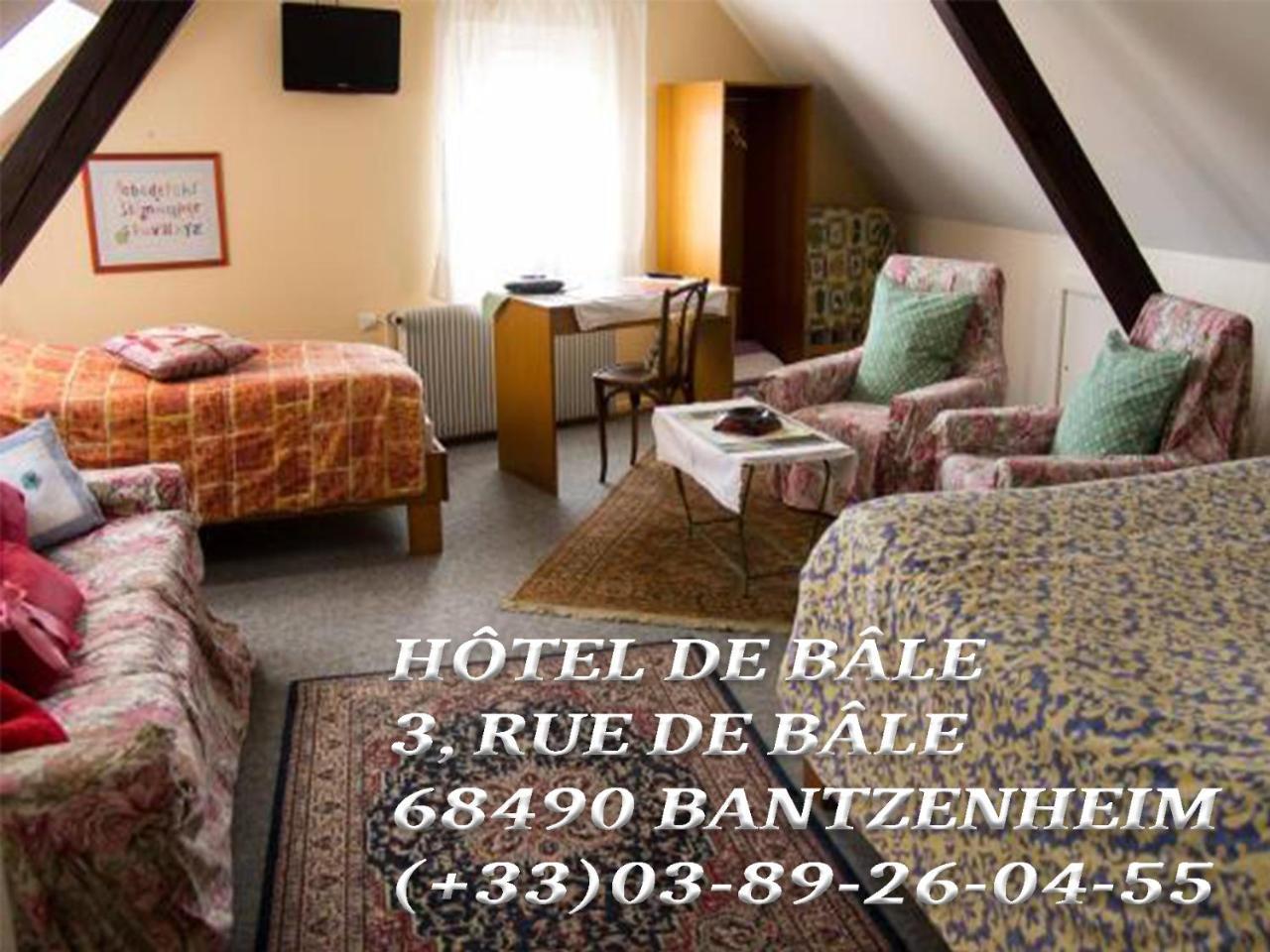 Hotel De Bale Bantzenheim Kültér fotó